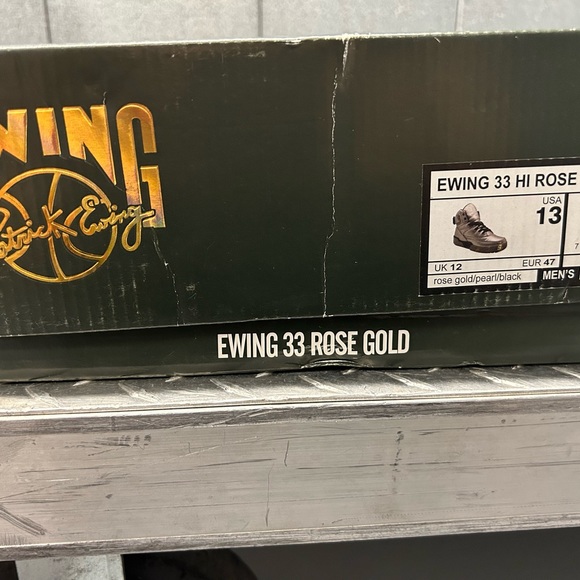 Dtlr X Ewing 33 Hi "Rose Gold" Size 13 - Picture 3 of 10
